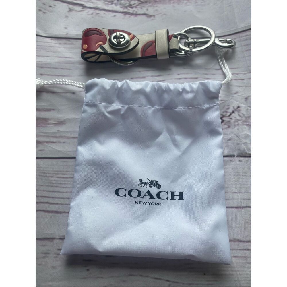 Coach Cherry Keyring - image 5